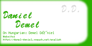 daniel demel business card